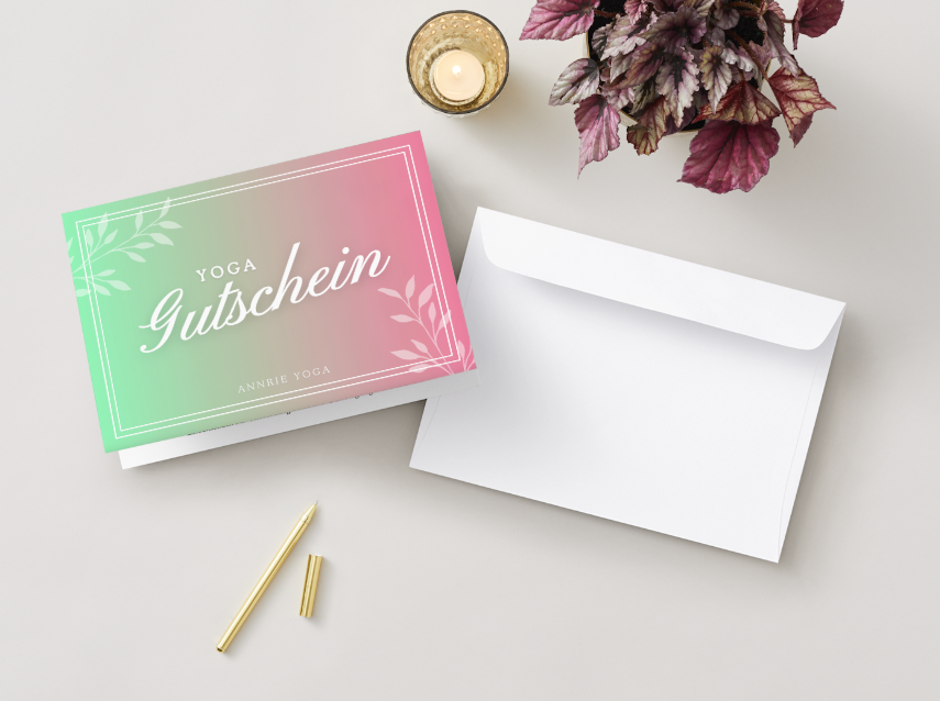Gutschein Design