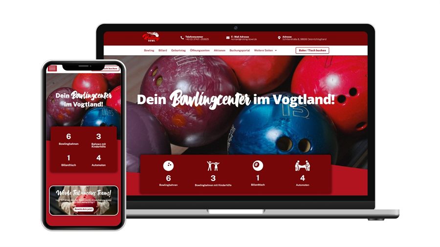 Rolling Bowl Website